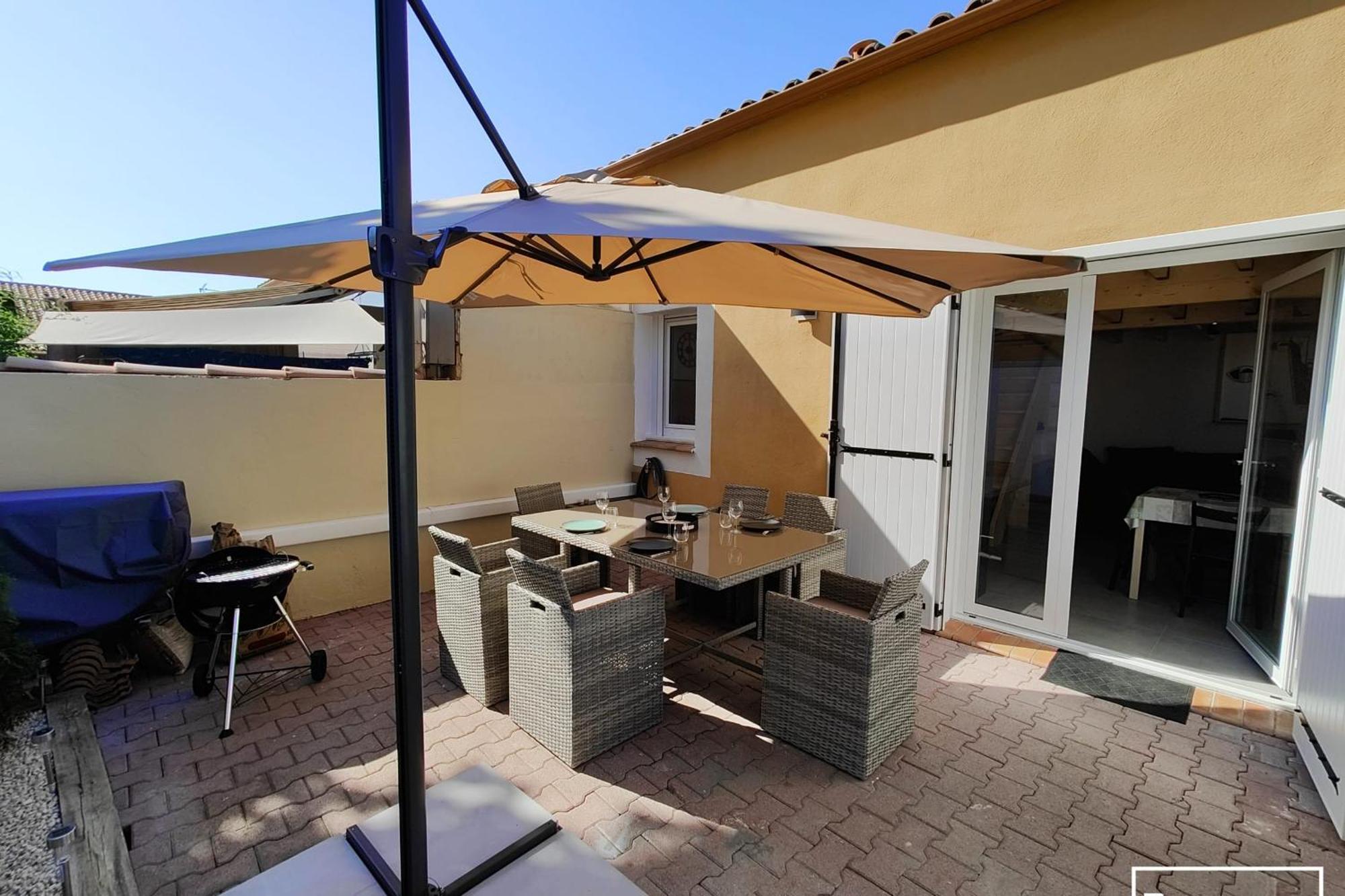 Maison Renovee Et Climatisee Avec Wifi A 600M De La Plage Vias Exteriör bild