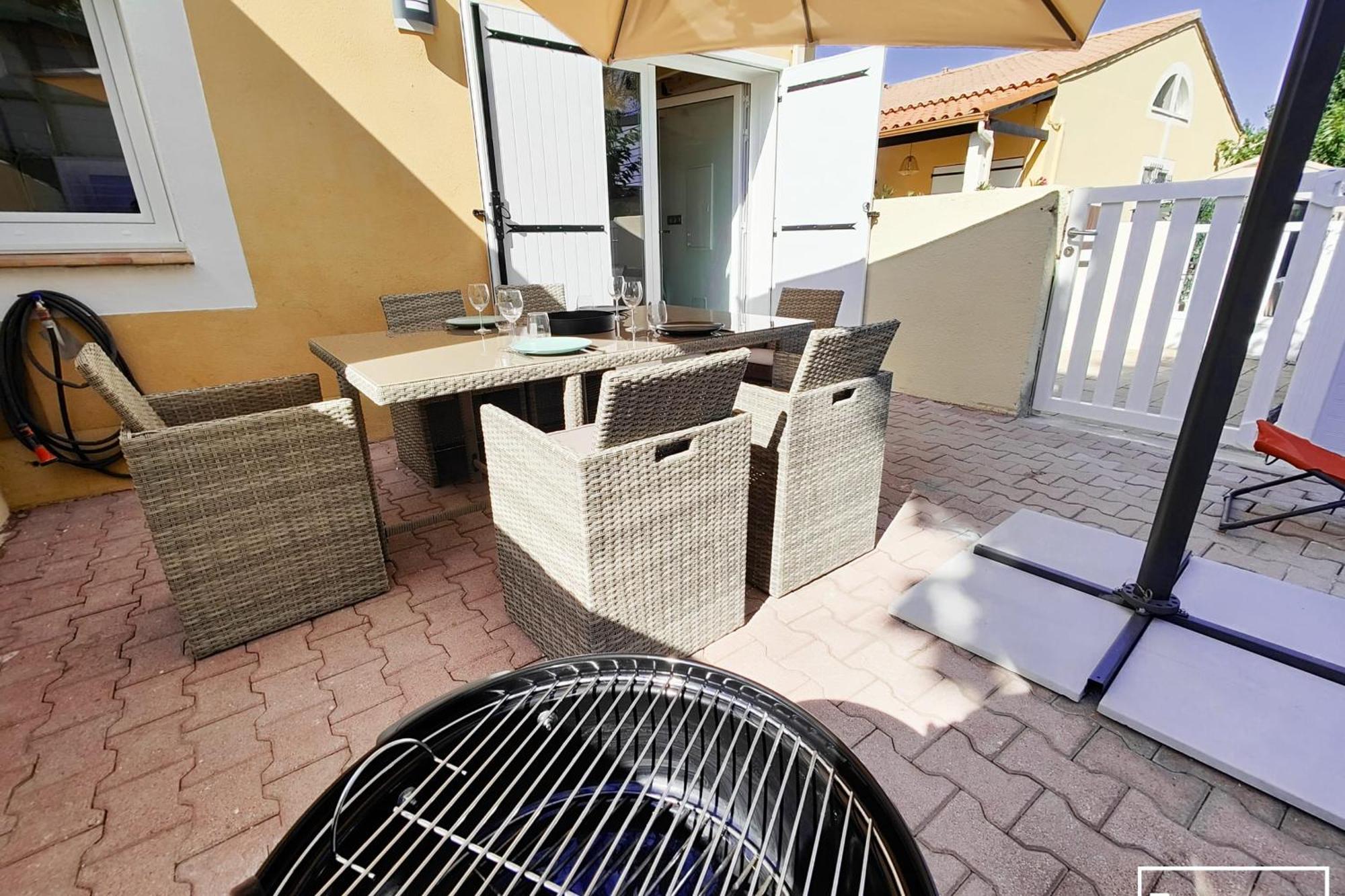 Maison Renovee Et Climatisee Avec Wifi A 600M De La Plage Vias Exteriör bild